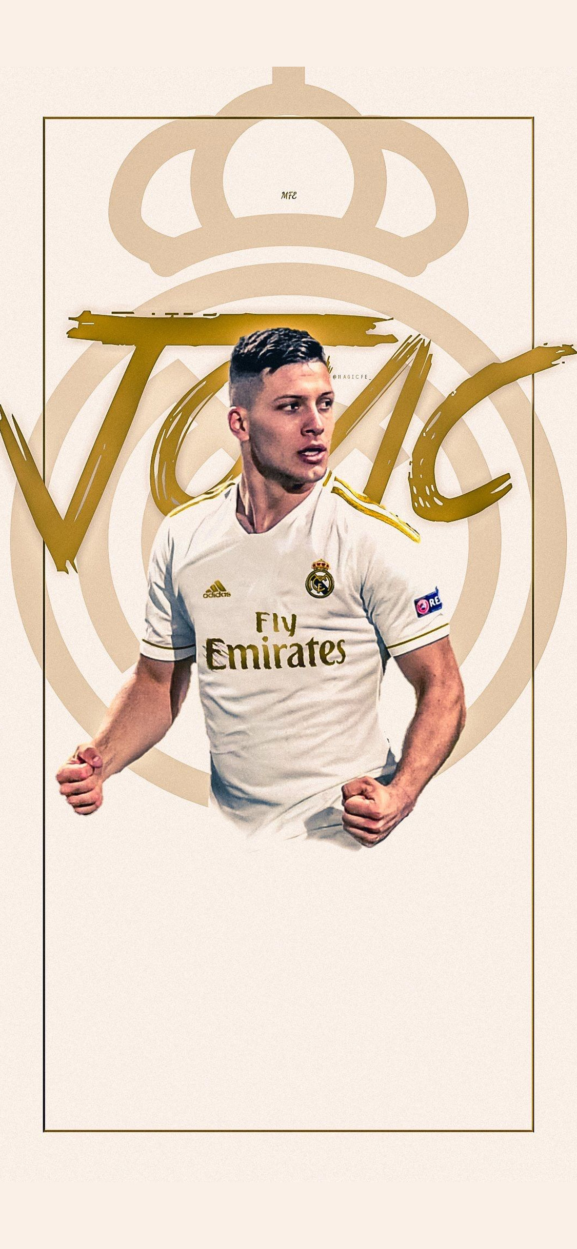 西甲,皇家马德里,约维奇,塞维利亚,手机,壁纸,2020,200130